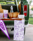 Texas Christian University (TCU) cotton kitchen towel – alternate view