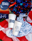 Ole Miss Styrofoam Cups Set of 8 - 20 ounces