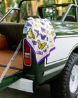 LSU Square Silk Scarf
