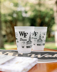 Wake Forest Shatterproof Cups - Set of 8
