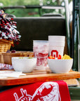 OU Shatterproof Cups - Set of 8