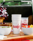 University of Oklahoma (OU) 20 oz styrofoam cups – alternate view